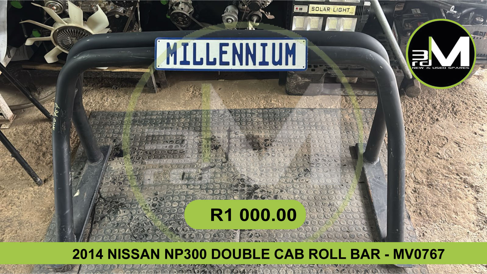 2014 NISSAN NP300 DOUBLE CAB ROLL BAR - MV0767 - Private Seller 2014 NISSAN NP300 DOUBLE CAB ROLL BAR - MV0767 - Private Seller