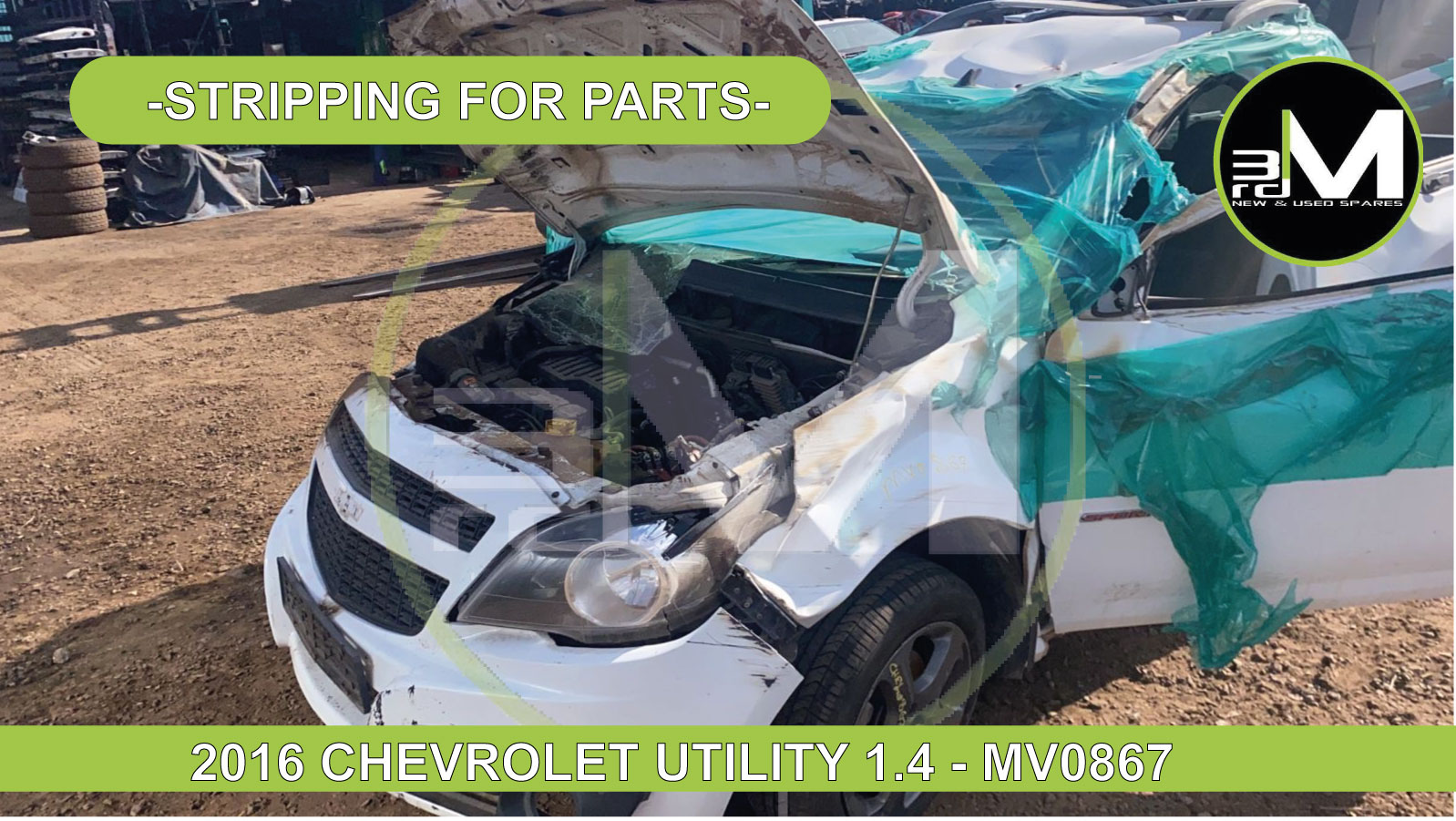 2016 CHEVROLET UTILITY 1.4 (STRIPPING FOR PARTS) - Private Seller 2016 CHEVROLET UTILITY 1.4 (STRIPPING FOR PARTS) - Private Seller