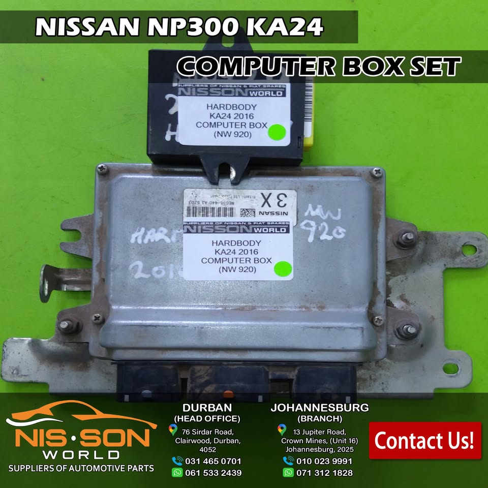 NISSAN NP300 KA24 COMPUTER BOX SET - Private Seller