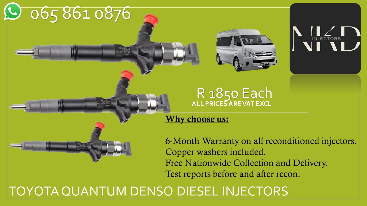 Quantum Toyota Diesel injectors for sale we specialize in reconditioning - Private Seller Quantum Toyota Diesel injectors for sale we specialize in reconditioning - Private Seller