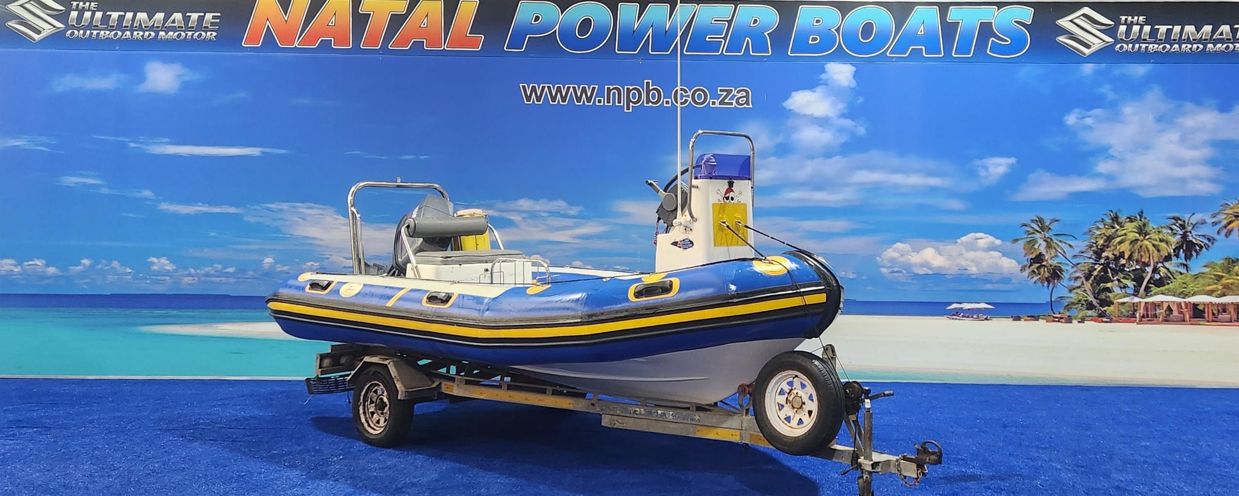 BUCCANEER 4.8 ON TRAILER 90 HP YAMAHA TRIM