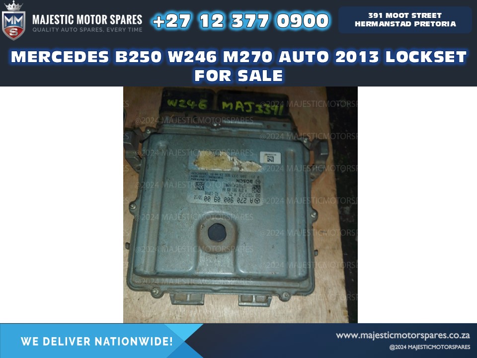 Mercedes b250 w246 m270 auto 2013 lockset for sale maj3391 - Private Seller