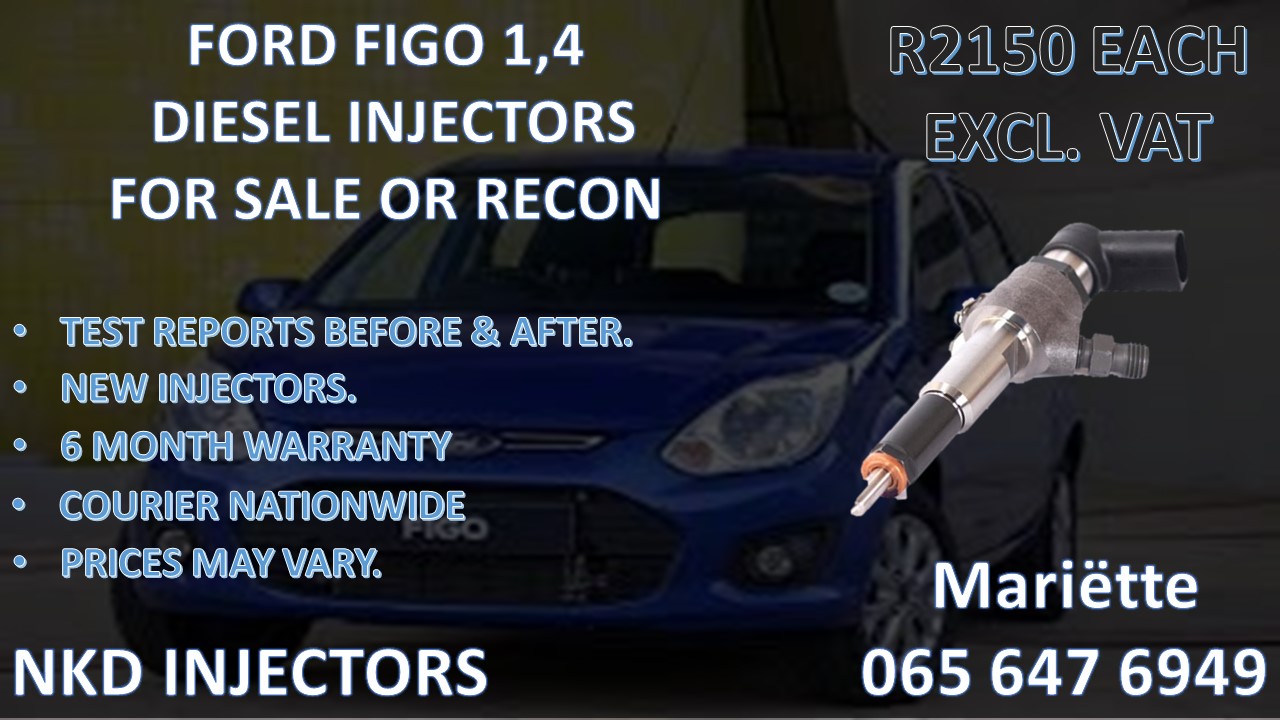 Reliable & Guaranteed Diesel Injectors FORD FIGO 1.4 - Private Seller Reliable & Guaranteed Diesel Injectors FORD FIGO 1.4 - Private Seller