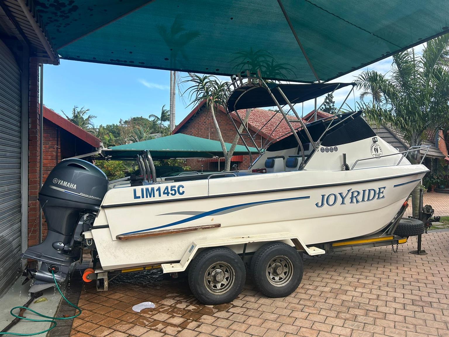 Ski Boat, Deep sea, Cobra Cat 585 and trailer