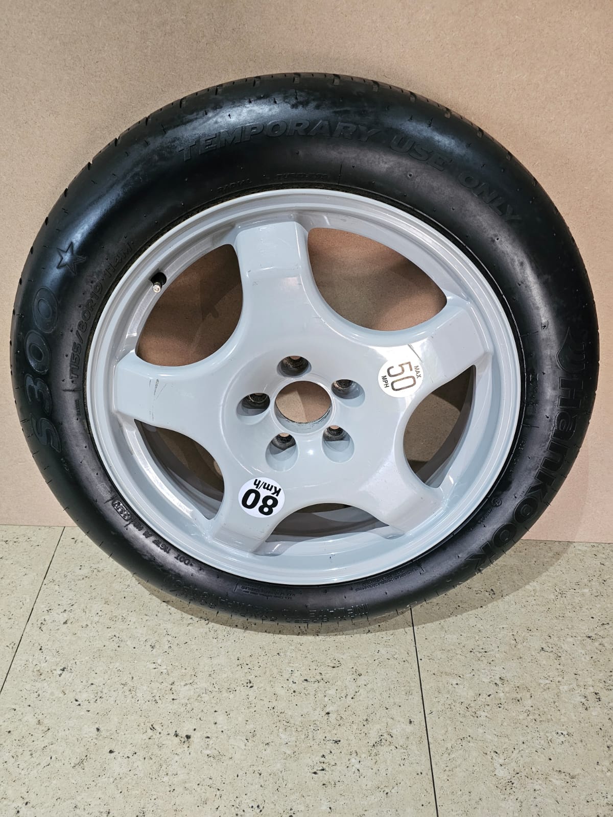 BMW X5 M50 D 19 inch Alloy Factory Space Saver with 90% tread Tyre - Private Seller BMW X5 M50 D 19 inch Alloy Factory Space Saver with 90% tread Tyre - Private Seller