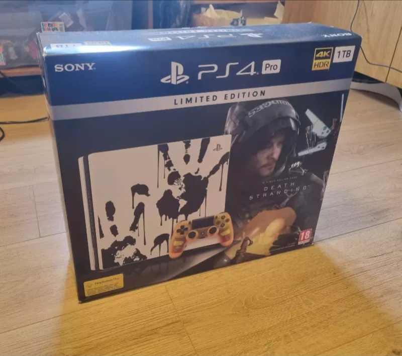 PS4 Pro 1TB Limited Edition Death Stranding Console 
