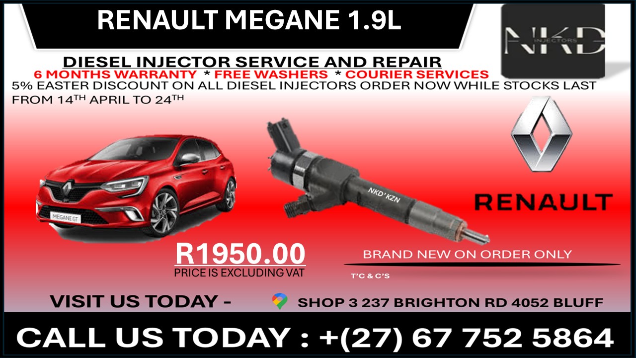 Renault Megane 1.9L Diesel Injectors on recondition - Private Seller Renault Megane 1.9L Diesel Injectors on recondition - Private Seller