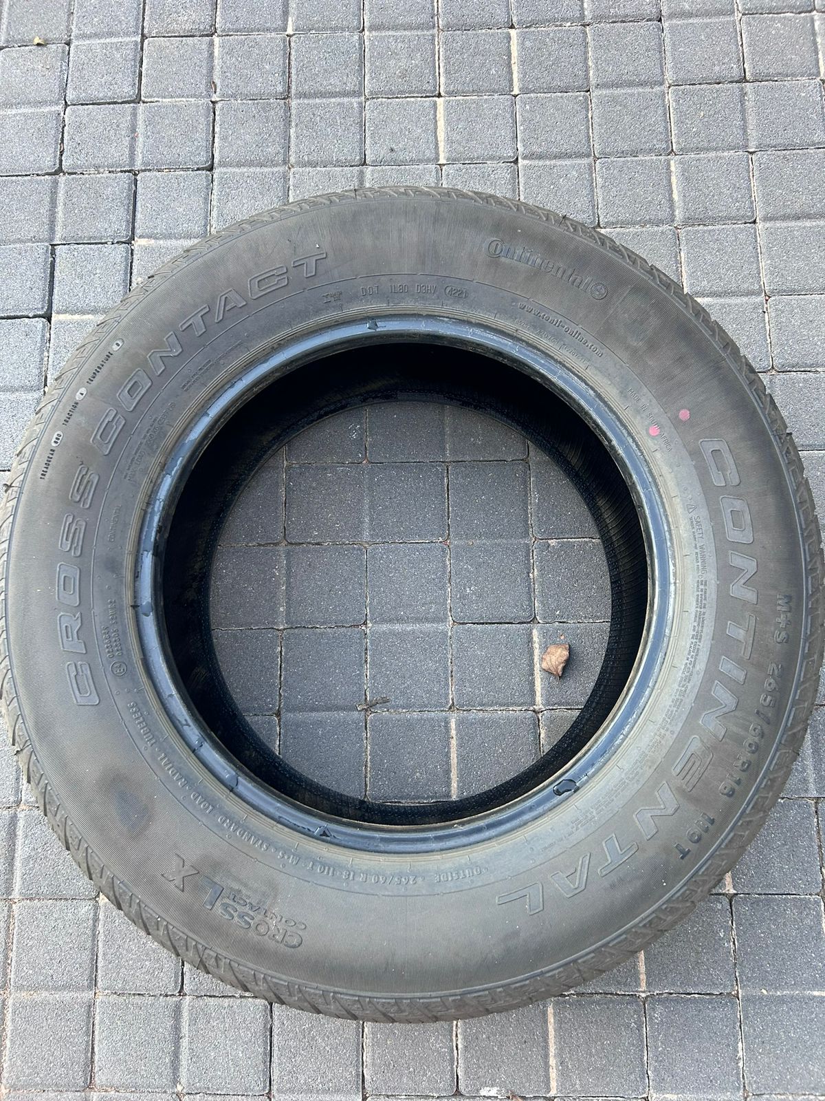Continental Cross Contact 265/60/18 brand new tyre for replacement/spare - Private Seller Continental Cross Contact 265/60/18 brand new tyre for replacement/spare - Private Seller