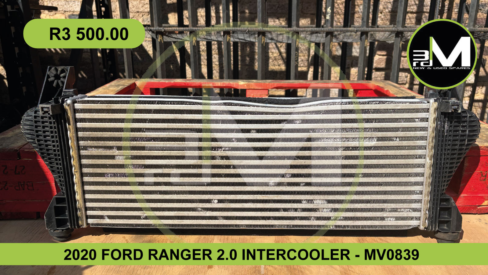 2020 FORD RANGER 2.0 INTERCOOLER - MV0839 - Private Seller