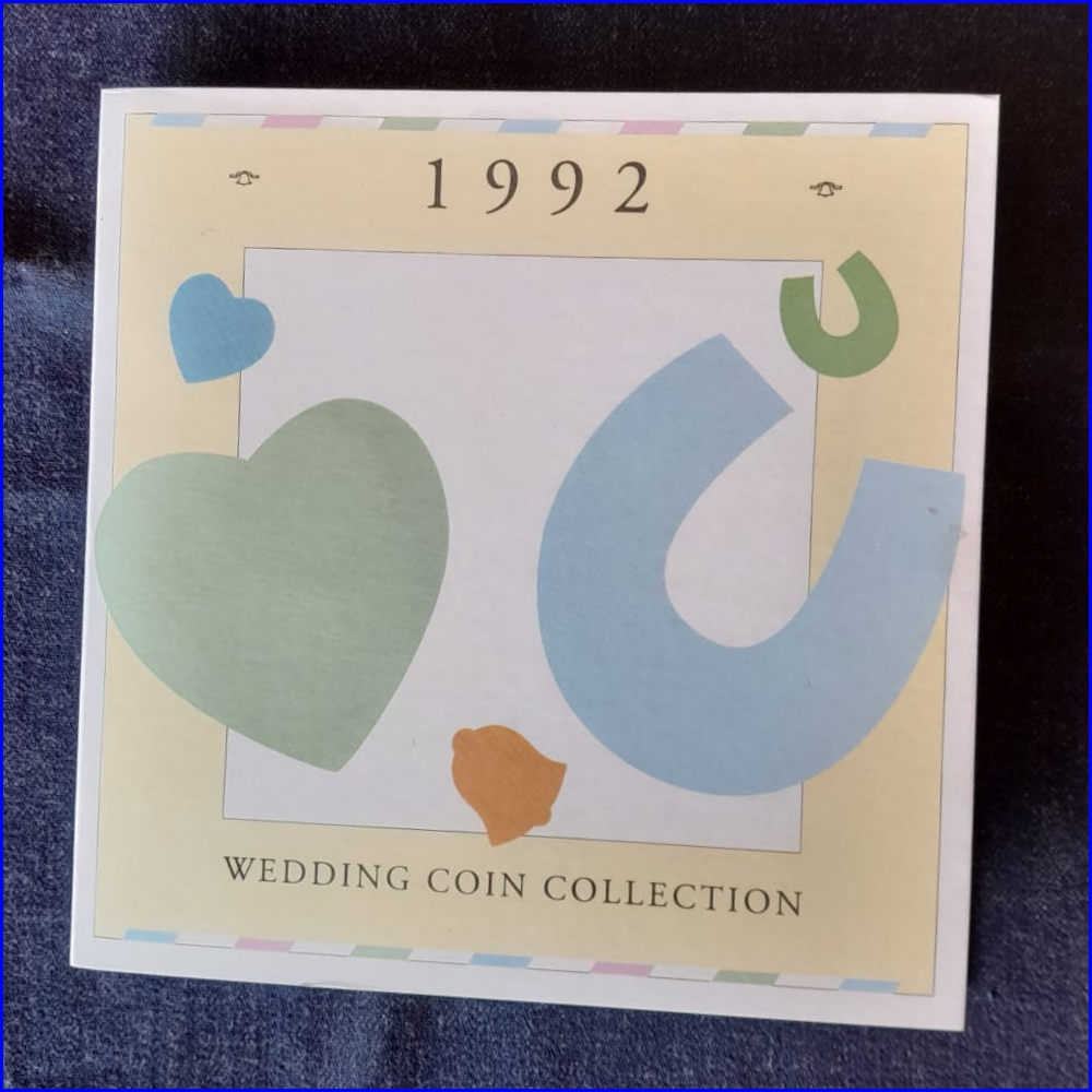 1992 Wedding Coin Set Charles and Diana