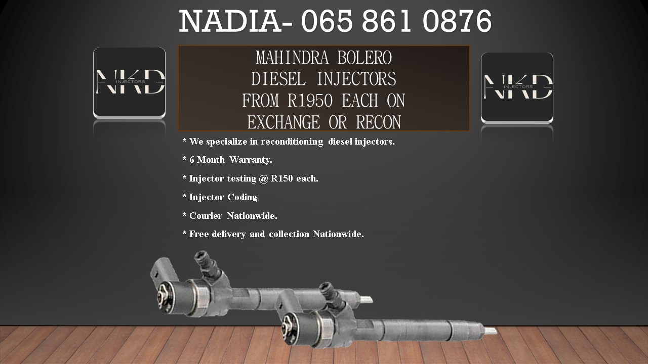 DIESEL INJECTORS FOR MAHINDRA BOLERO - Private Seller DIESEL INJECTORS FOR MAHINDRA BOLERO - Private Seller