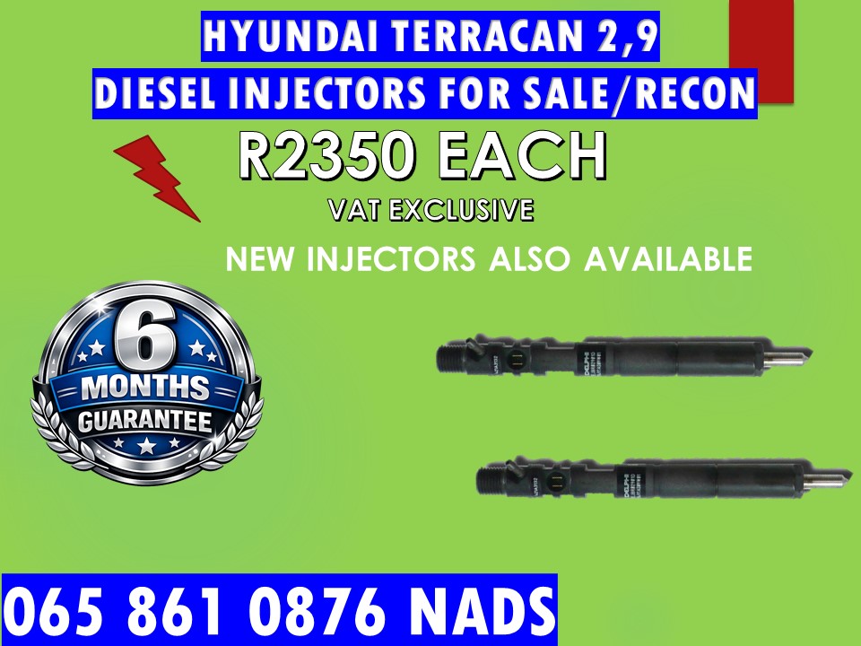HYUNDAI TERRACAN 2.9 DIESEL INJECTORS FOR SALE OR TO RECON NATIONWIDE - Private Seller HYUNDAI TERRACAN 2.9 DIESEL INJECTORS FOR SALE OR TO RECON NATIONWIDE - Private Seller