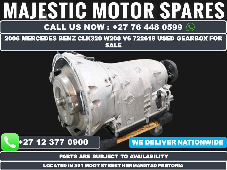 2006 Mercedes Benz CLK320 W208 gearbox for sale - Private Seller 2006 Mercedes Benz CLK320 W208 gearbox for sale - Private Seller