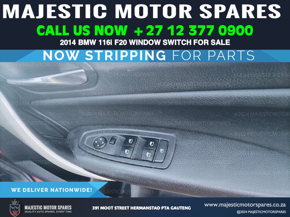 Second-Hand Car Window Switch for 2014 BMW 116i for sale - Private Seller