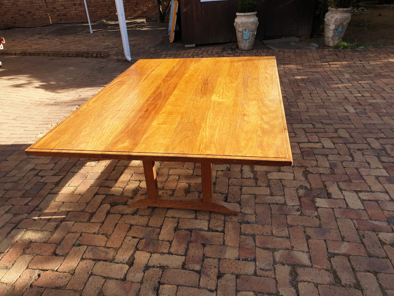 solid wood table used