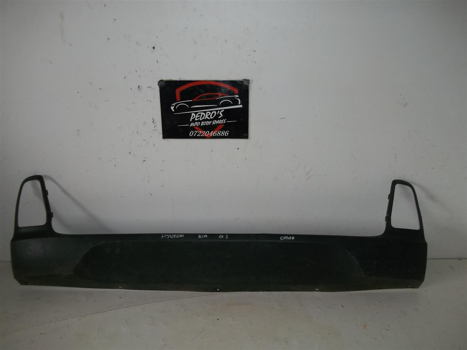 Kia Picanto '16+ rear bumper spoiler - Private Seller Kia Picanto '16+ rear bumper spoiler - Private Seller