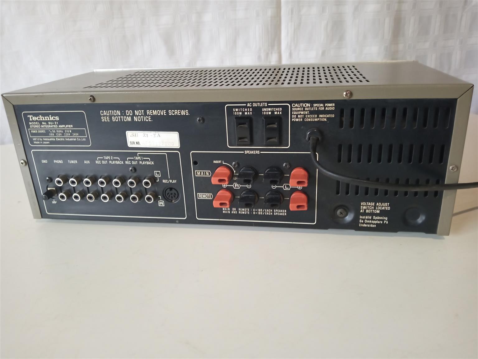 Technics Integrated Stereo Amplifier