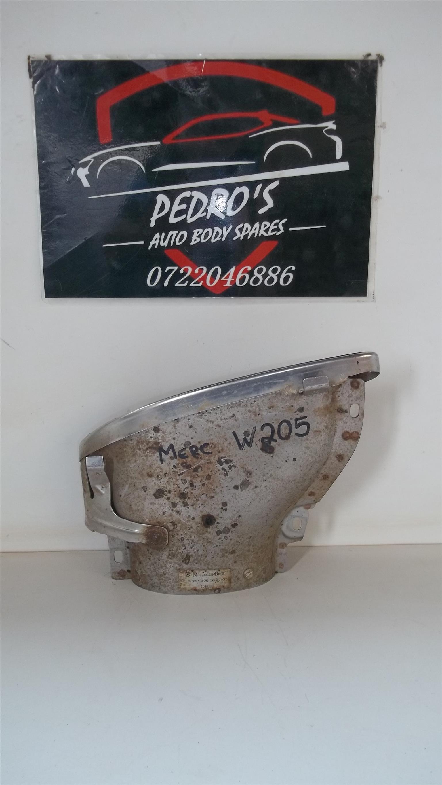 Mercedes W205 (Right) Tailpipe heat shield cover - Private Seller