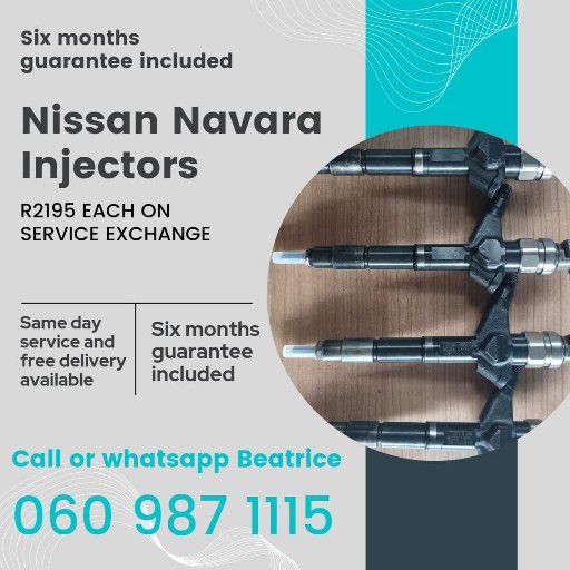 Nissan navara yd25 diesel injectors for sale with warranty Junk Mail