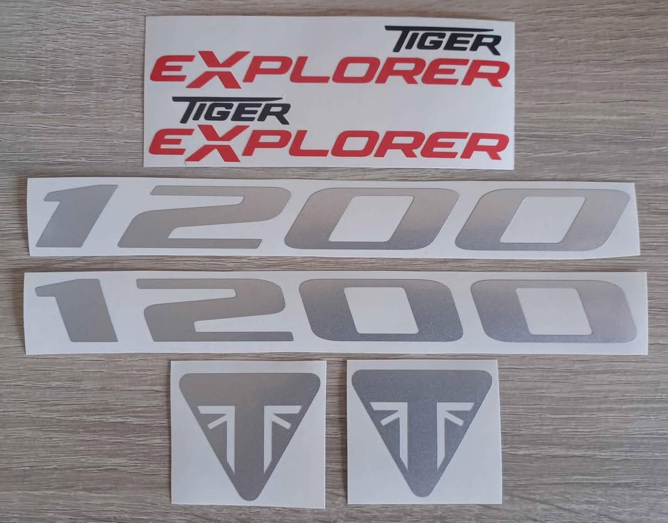 2012 Triumph Explorer 1200 decals stickers sets - Private Seller 2012 Triumph Explorer 1200 decals stickers sets - Private Seller