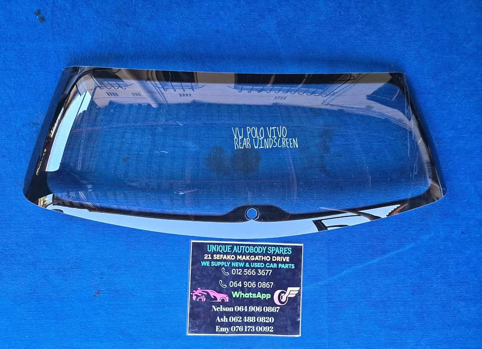 VW Polo Vivo Rear Windscreen Glass