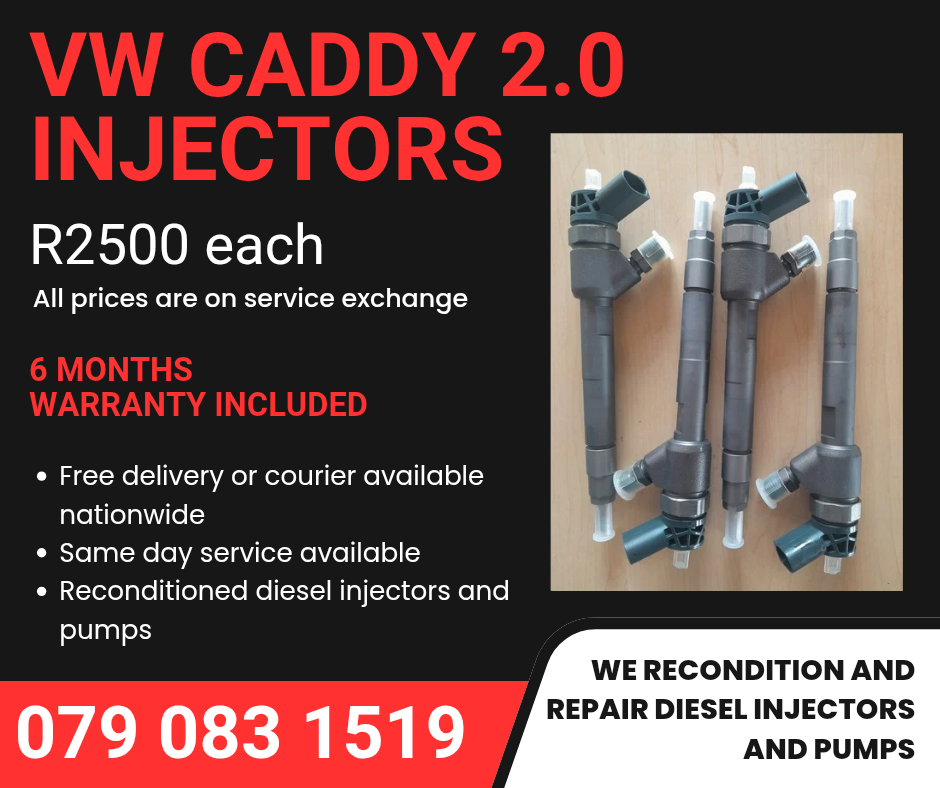 VW CADDY 2.0 INJECTORS FOR SALE WITH WARRANTY - Private Seller VW CADDY 2.0 INJECTORS FOR SALE WITH WARRANTY - Private Seller
