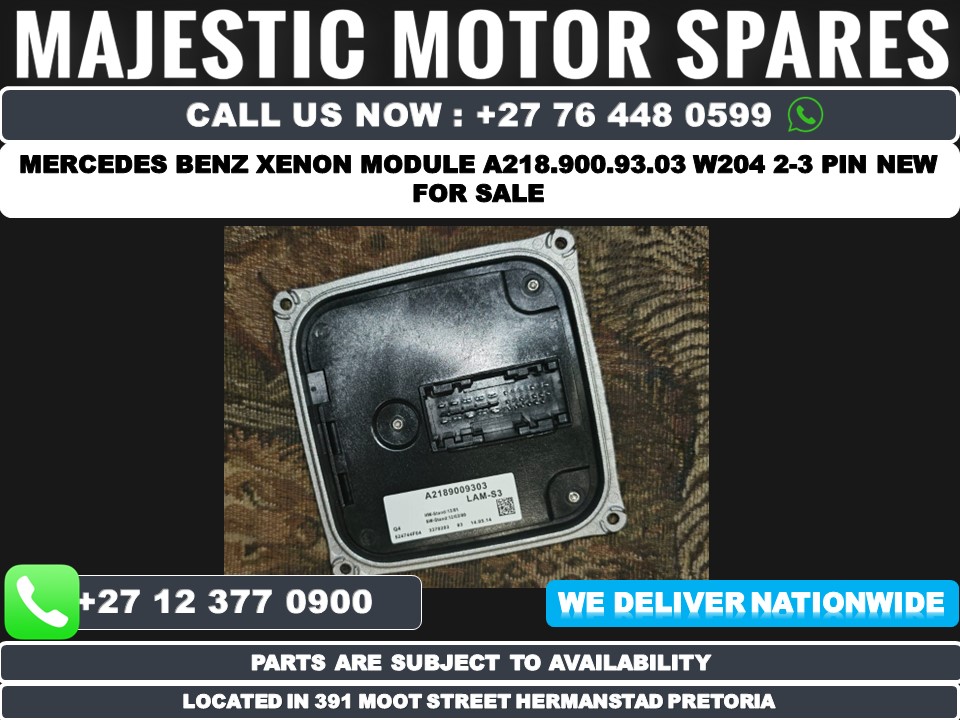Mercedes Benz xenon module A218.900.93.03 W204 2-3 pin New for sale - Private Seller Mercedes Benz xenon module A218.900.93.03 W204 2-3 pin New for sale - Private Seller