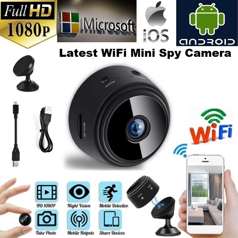 Miniature Spy Camera Portable HD1080P with Night Vision Motion Sensor + more NEW Miniature Spy Camera Portable HD1080P with Night Vision Motion Sensor + more NEW