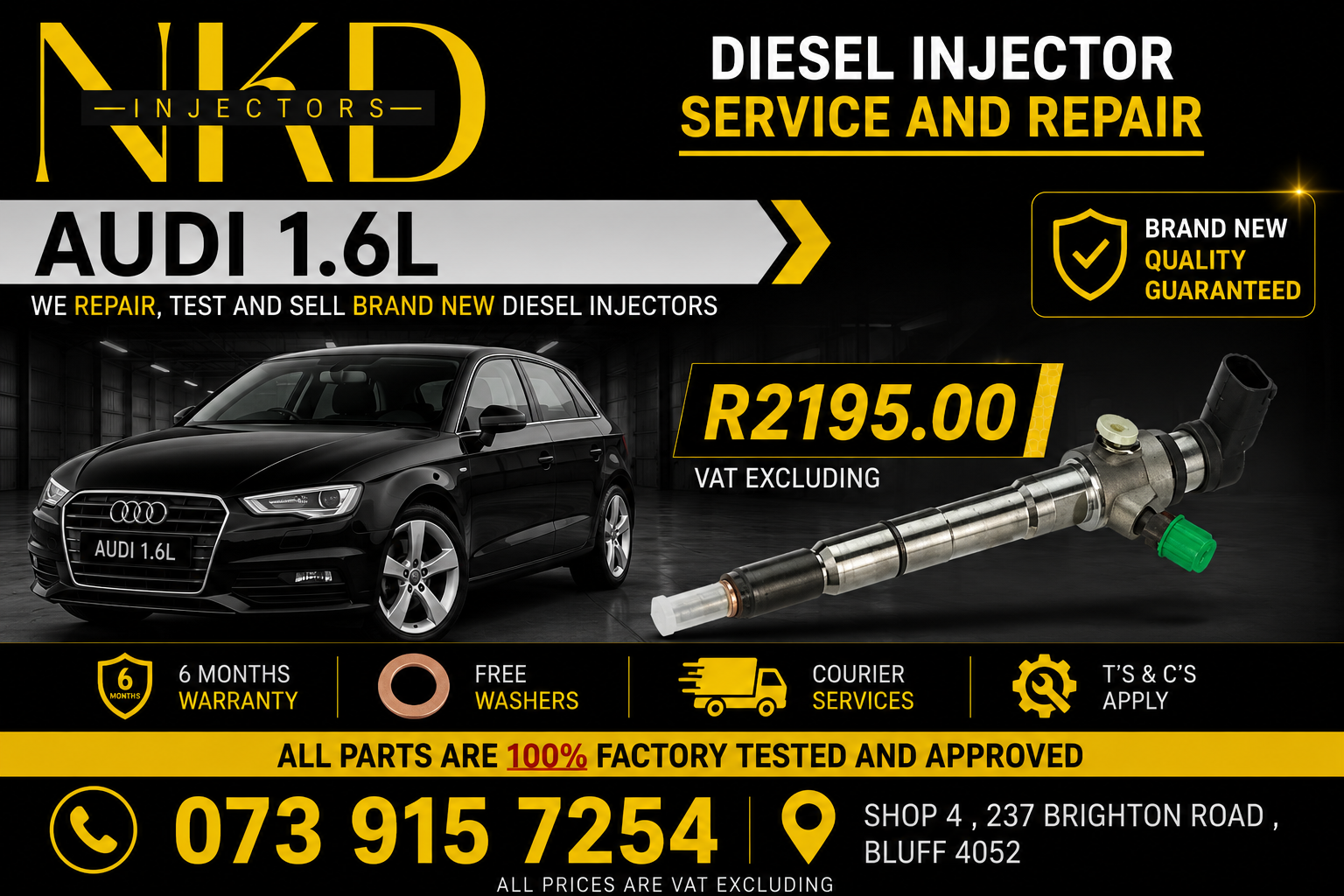 _Audi_1.6L_Diesel_Injectors - Private Seller _Audi_1.6L_Diesel_Injectors - Private Seller
