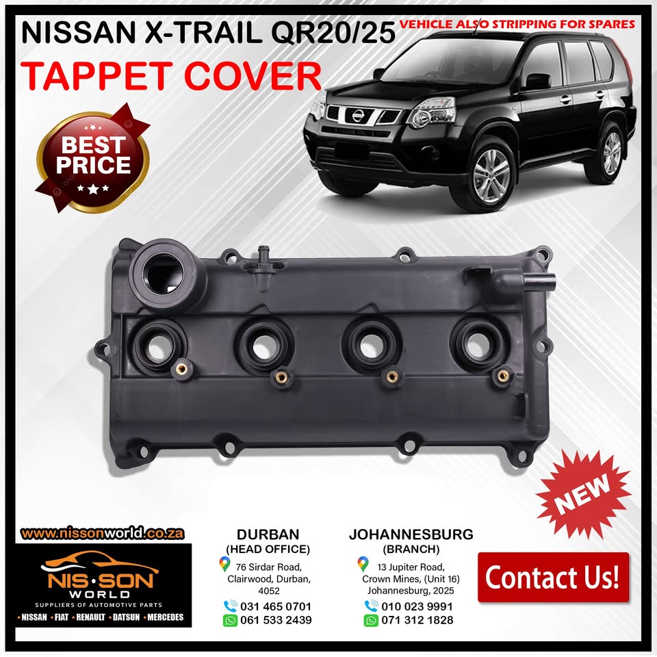 NISSAN X-TRAIL QR20/25 TAPPET COVER - Private Seller