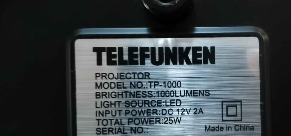 Telefunken Mini Projector