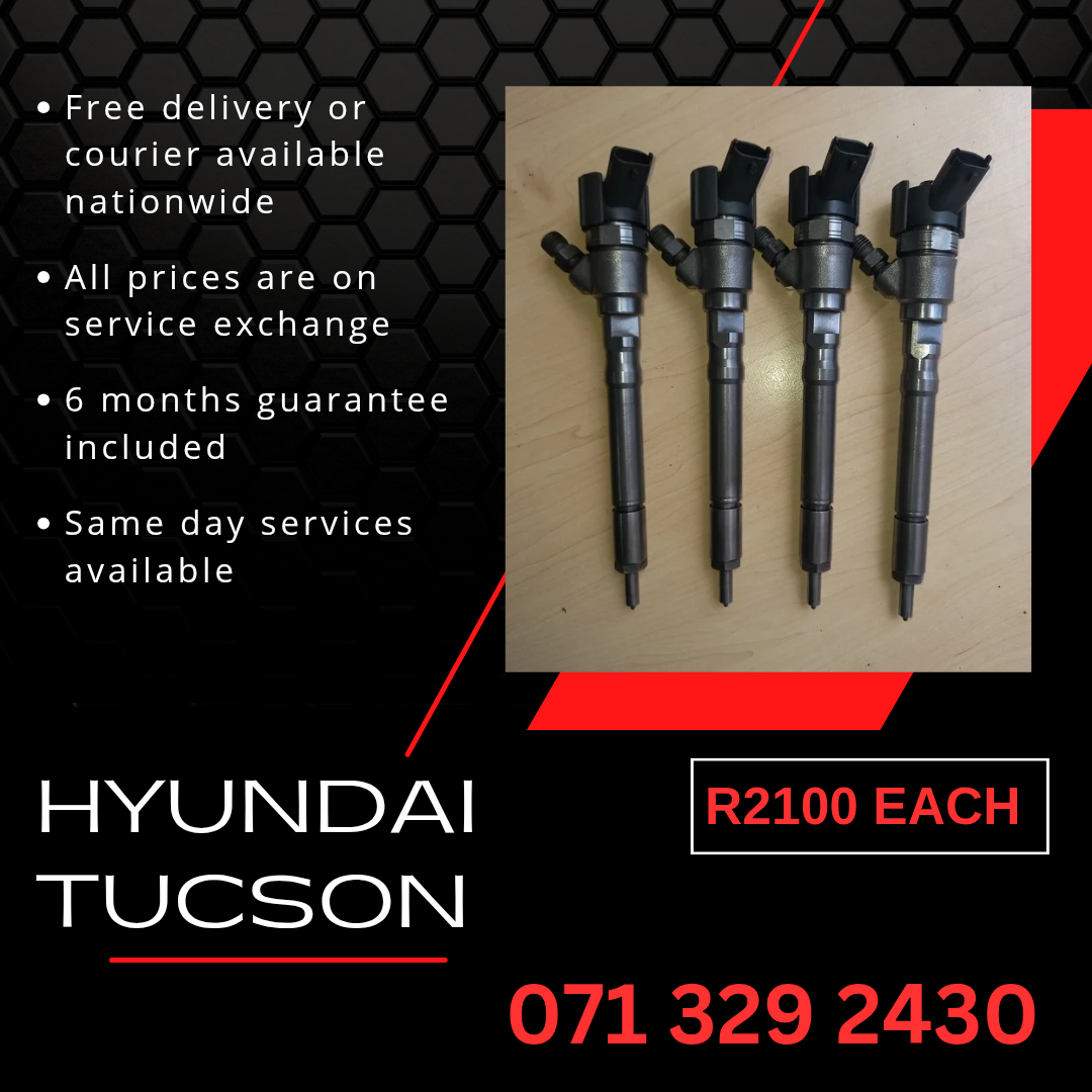 HYUNDAI TUCSON DIESEL INJECTORS FOR SALE WITH WARRANTY - Private Seller HYUNDAI TUCSON DIESEL INJECTORS FOR SALE WITH WARRANTY - Private Seller