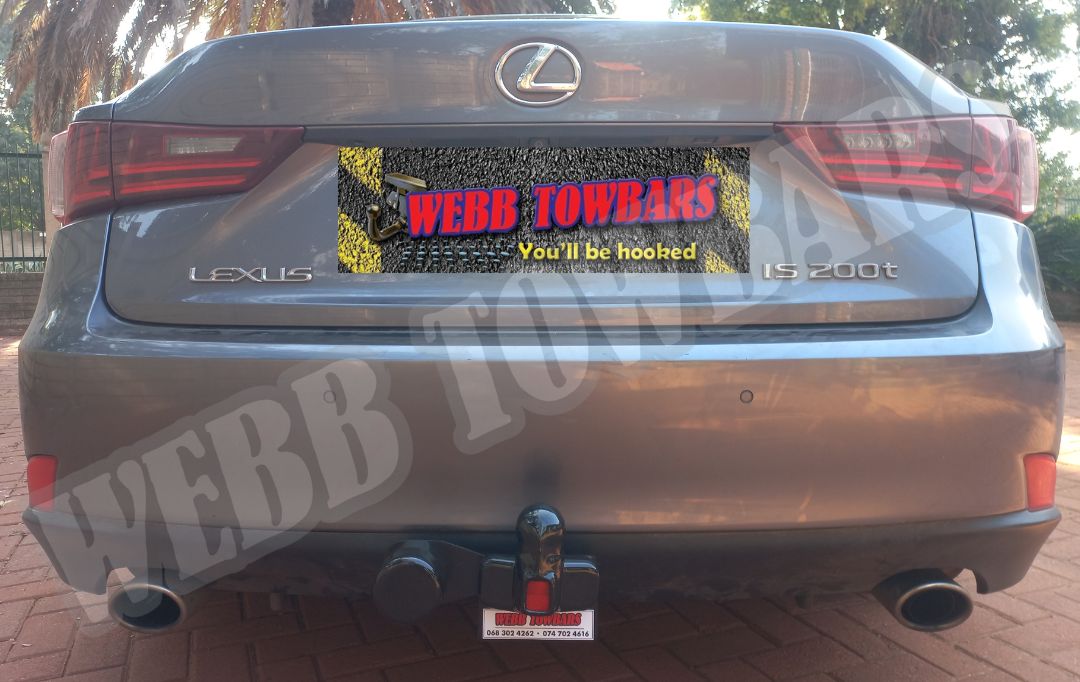Lexus IS200T Standard/Detachable Towbars - Private Seller Lexus IS200T Standard/Detachable Towbars - Private Seller