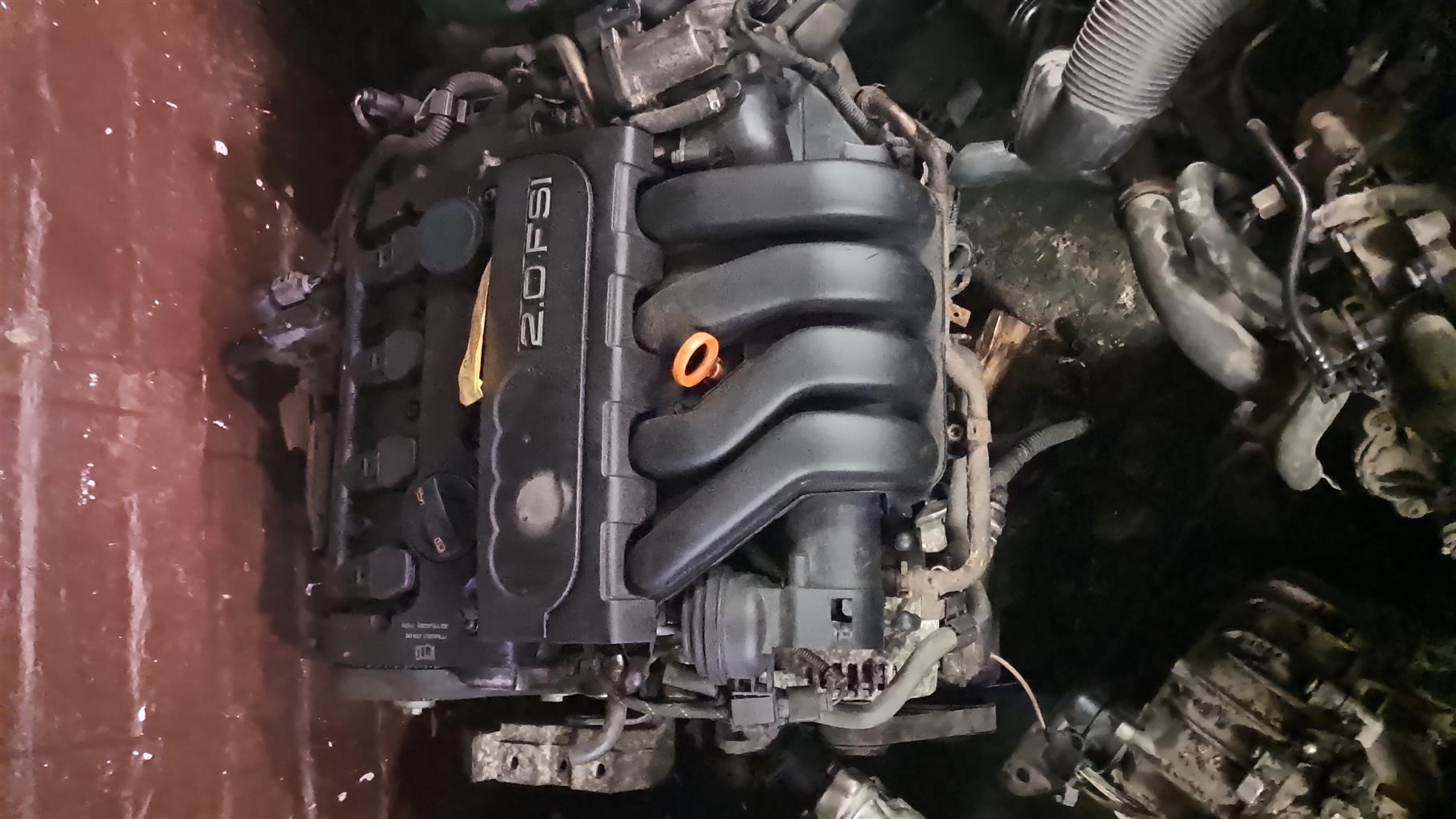 COMPLETE IMPORTED SECOND HAND GOLF/JETTA/PASSAT 2L 4CYL FSI BVY ENGINE ...