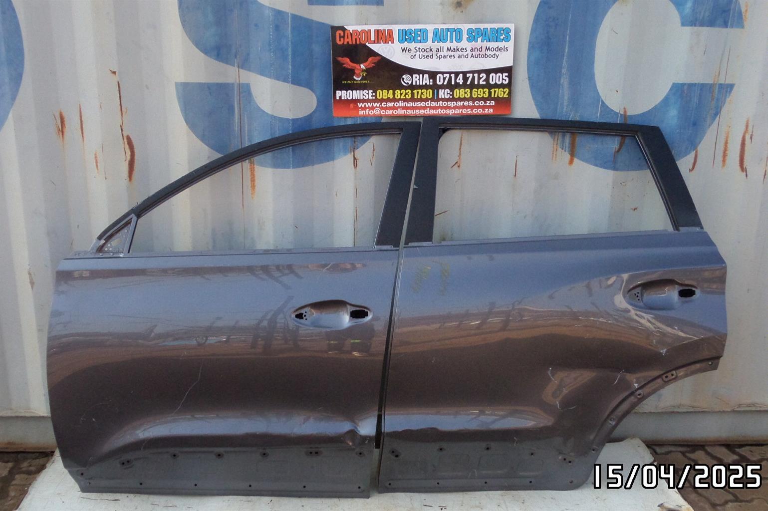 Chery Tiggo 7 pro left side front and rear/back door - Private Seller Chery Tiggo 7 pro left side front and rear/back door - Private Seller