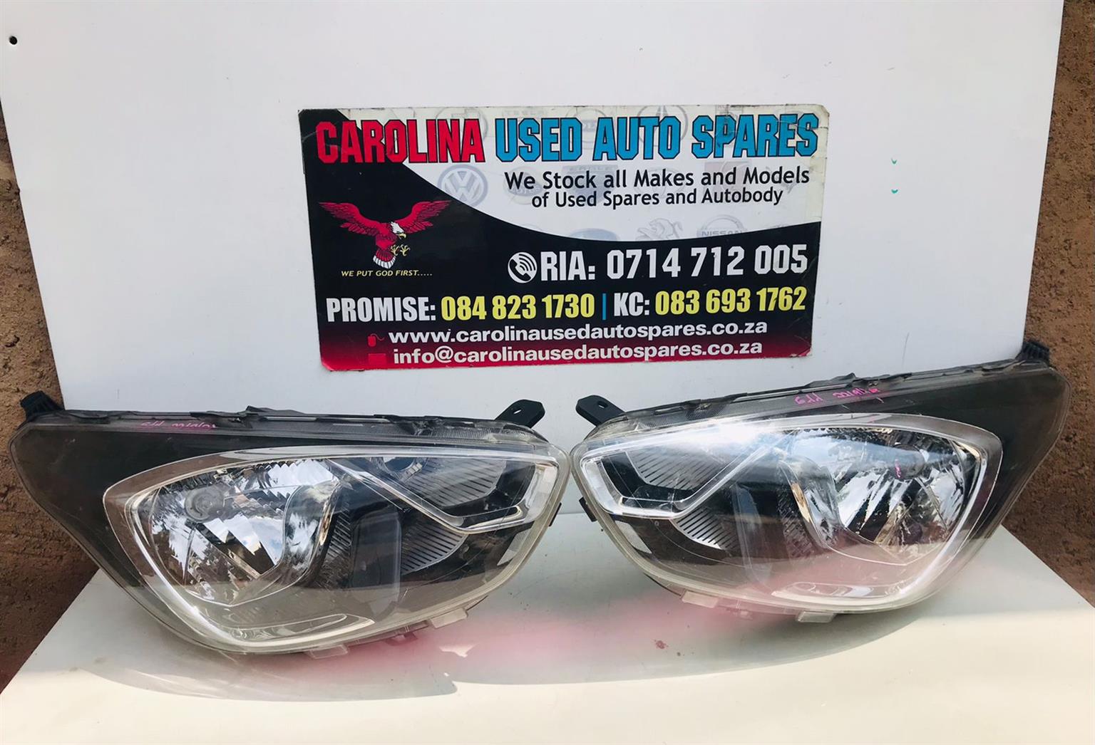 Ford Figo facelift left and right headlights - Private Seller Ford Figo facelift left and right headlights - Private Seller