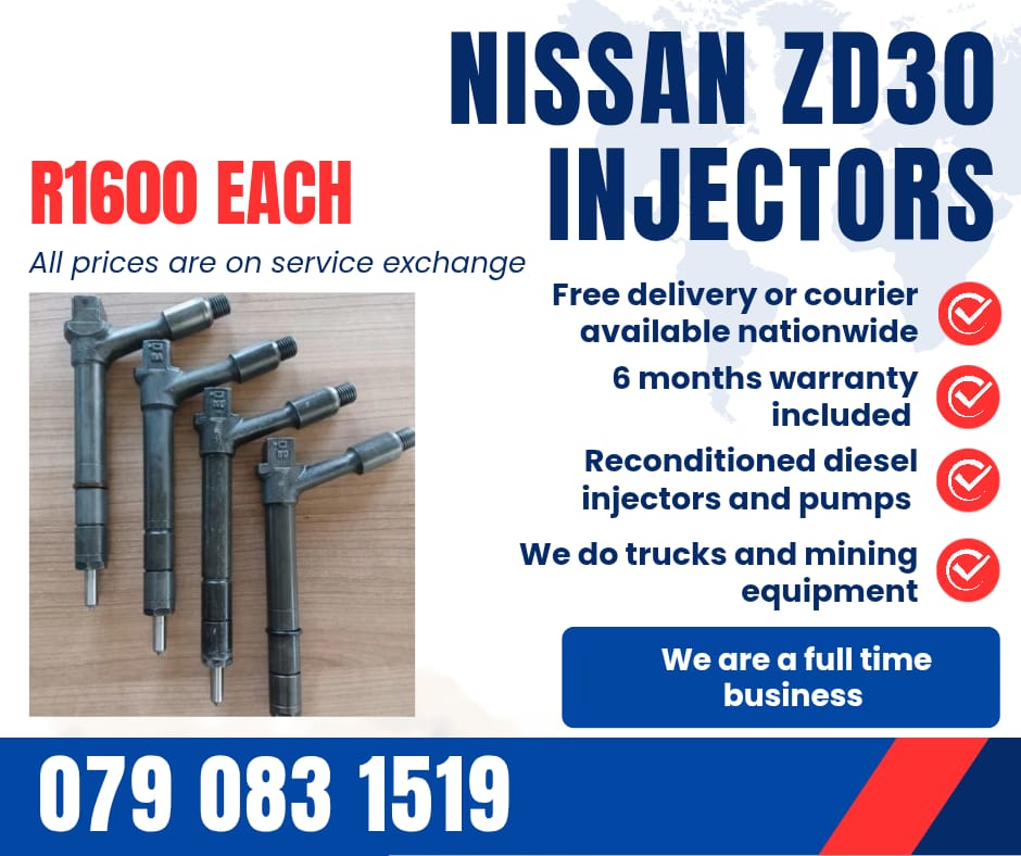 NISSAN ZD30 INJECTORS FOR SALE WITH WARRANTY - Private Seller NISSAN ZD30 INJECTORS FOR SALE WITH WARRANTY - Private Seller