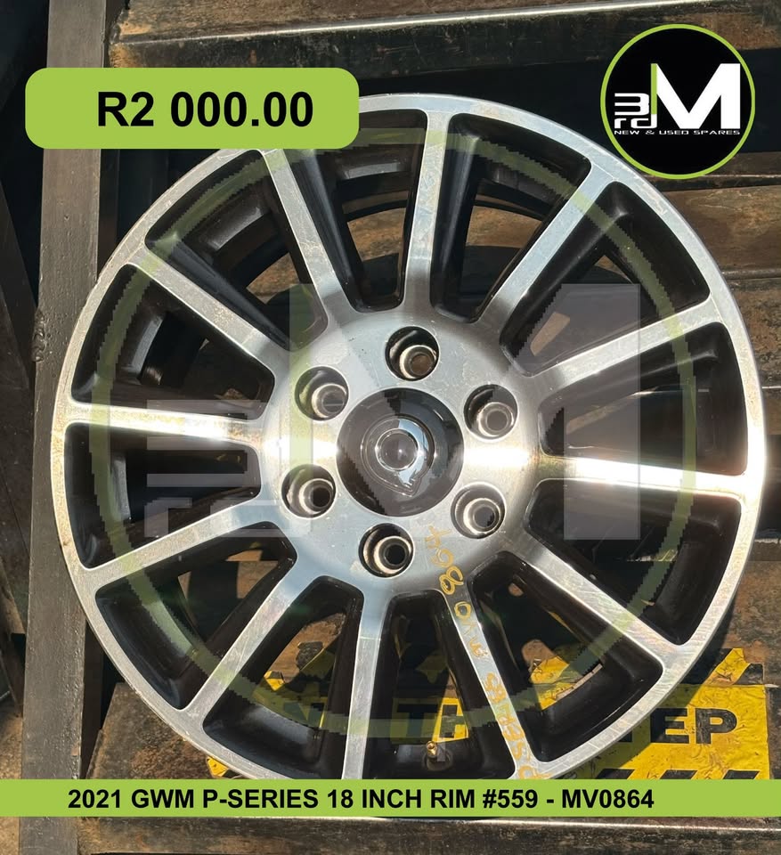 2021 GWM P-SERIES 18 INCH RIMS - MV0864 - Private Seller 2021 GWM P-SERIES 18 INCH RIMS - MV0864 - Private Seller