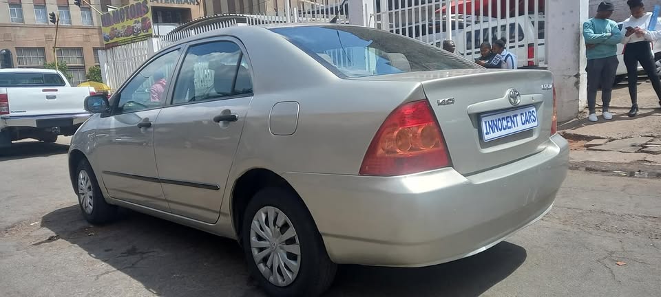 USED 2006 TOYOTA COROLLA 1.4 PETROL, MANUAL SILVER COLOUR,