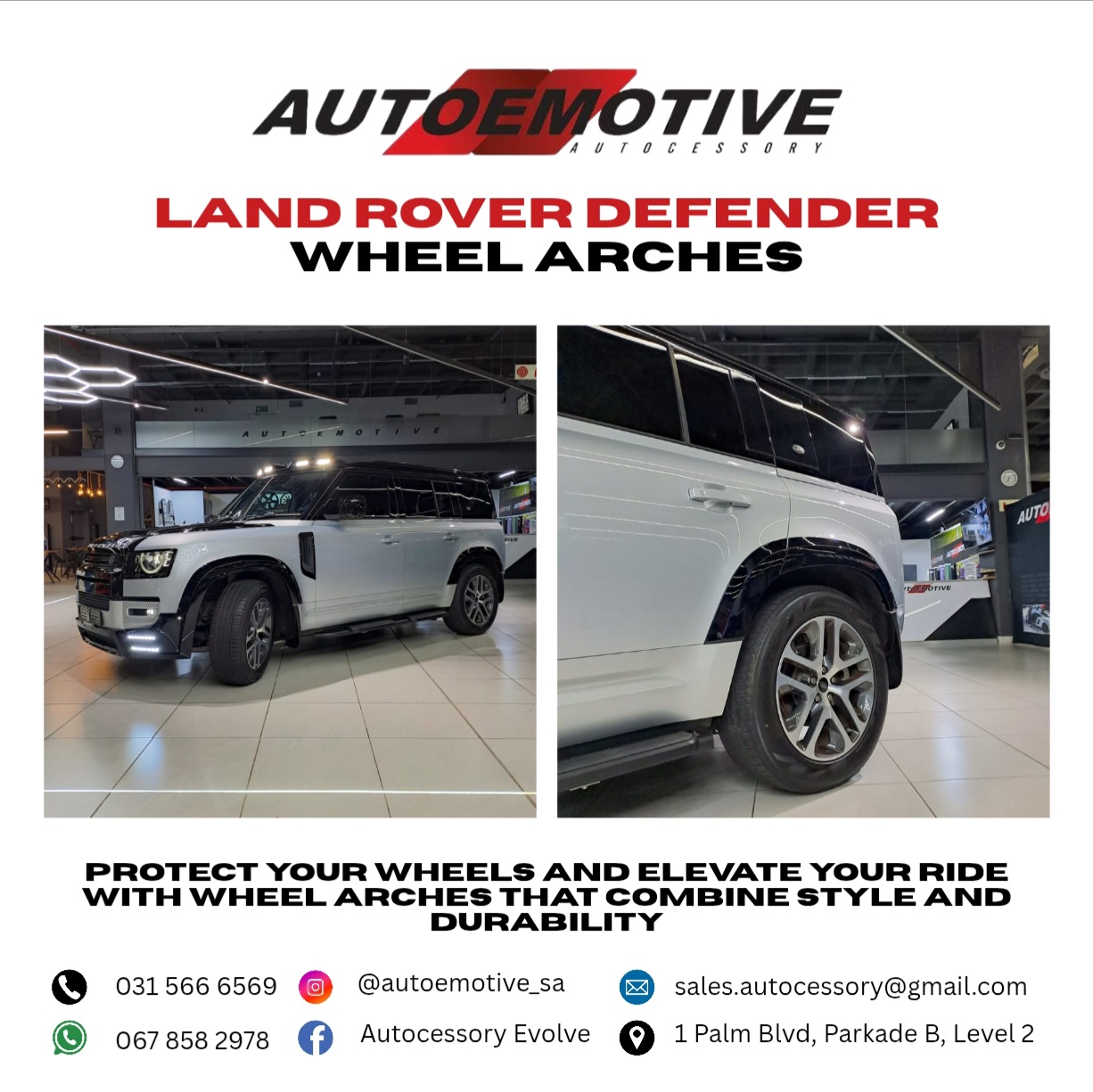 Land Rover Defender Wheel Arches
