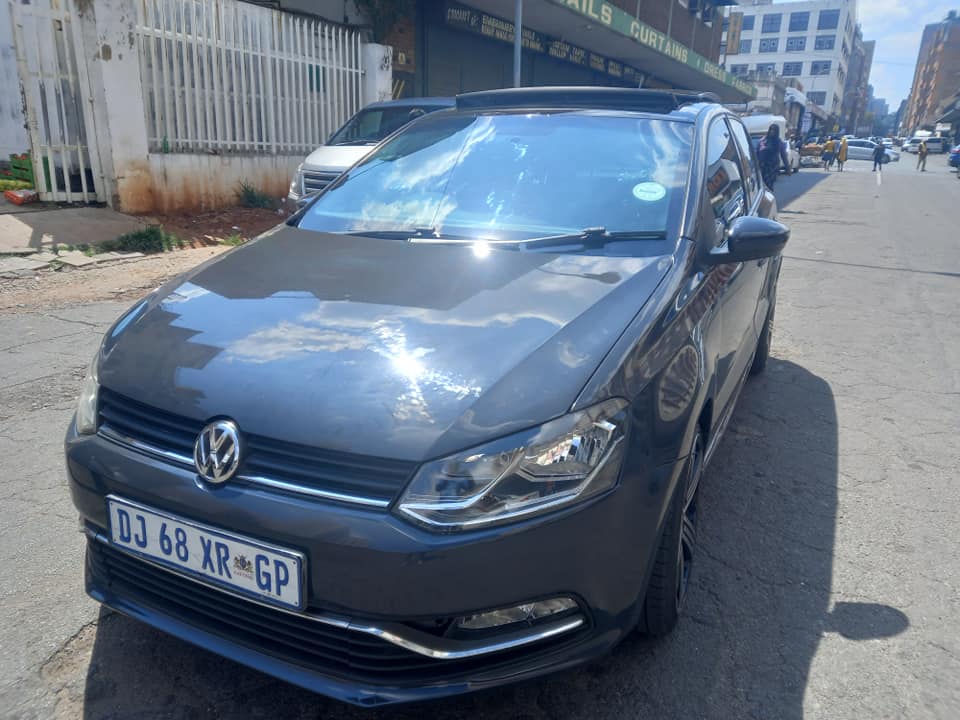 2014 VW POLO TSI 1.2 PETROL, MANUAL TRANSMISSION, GREY COLOUR,  Sunroof