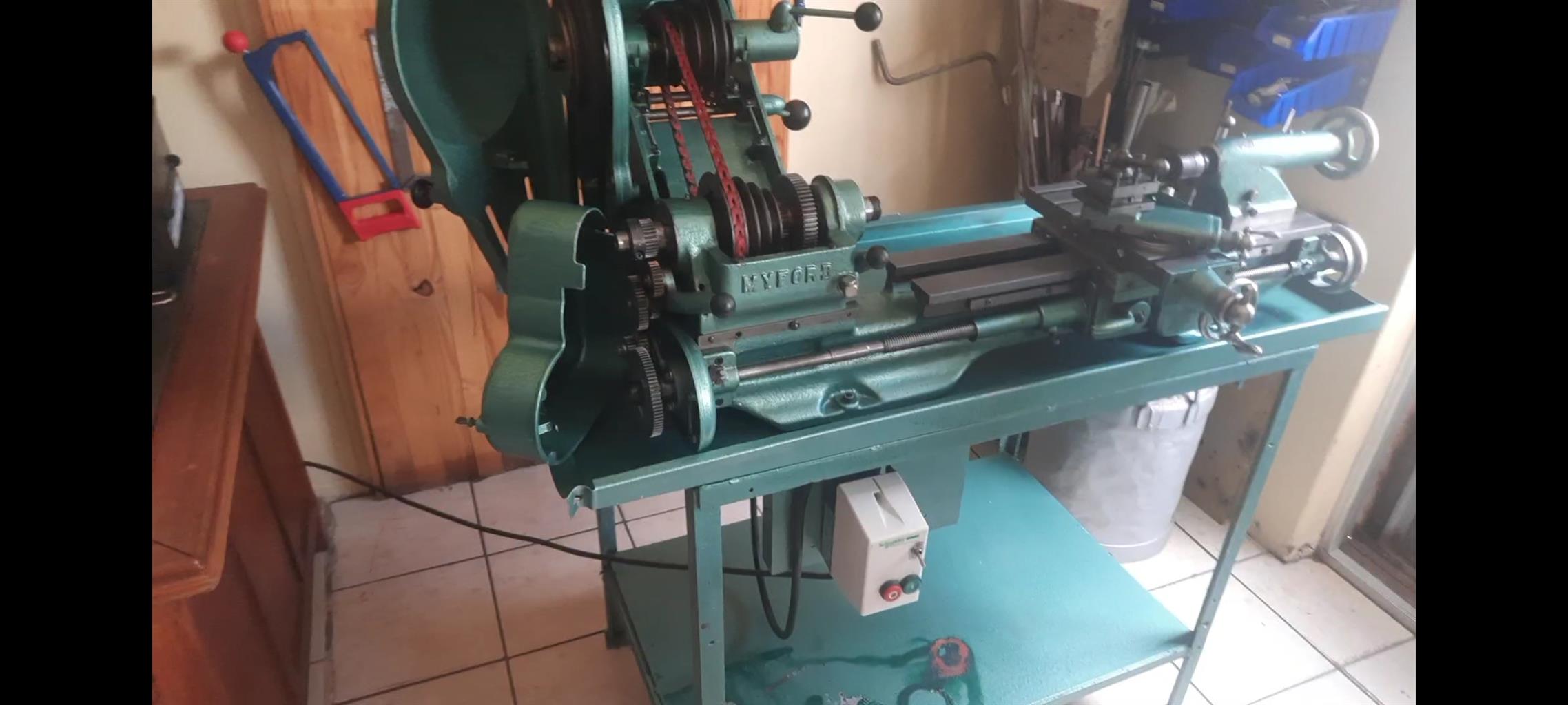 Myford Super 7 steel lathe Junk Mail