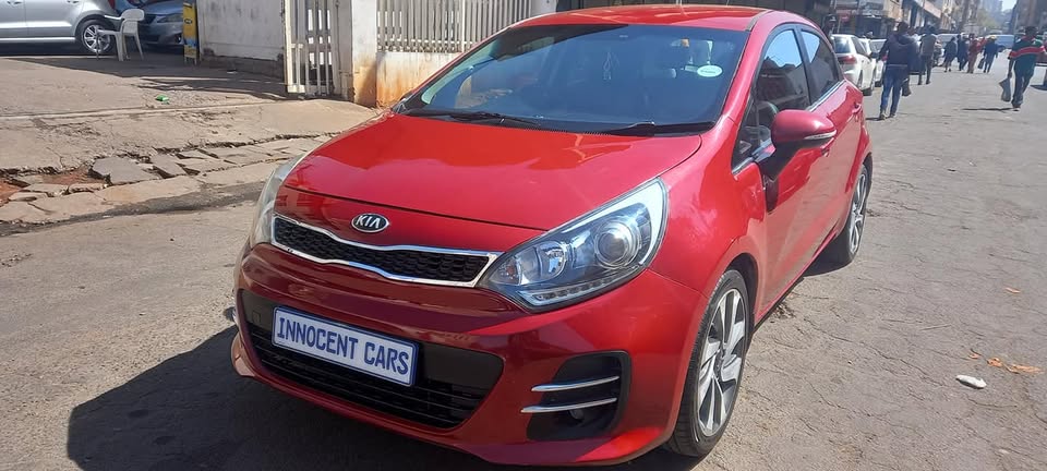 2017 KIA RIO 1.4 MANUAL TRANSMISSION.. HATCHBACK.. PETROL.. MAROON IN COLOUR..