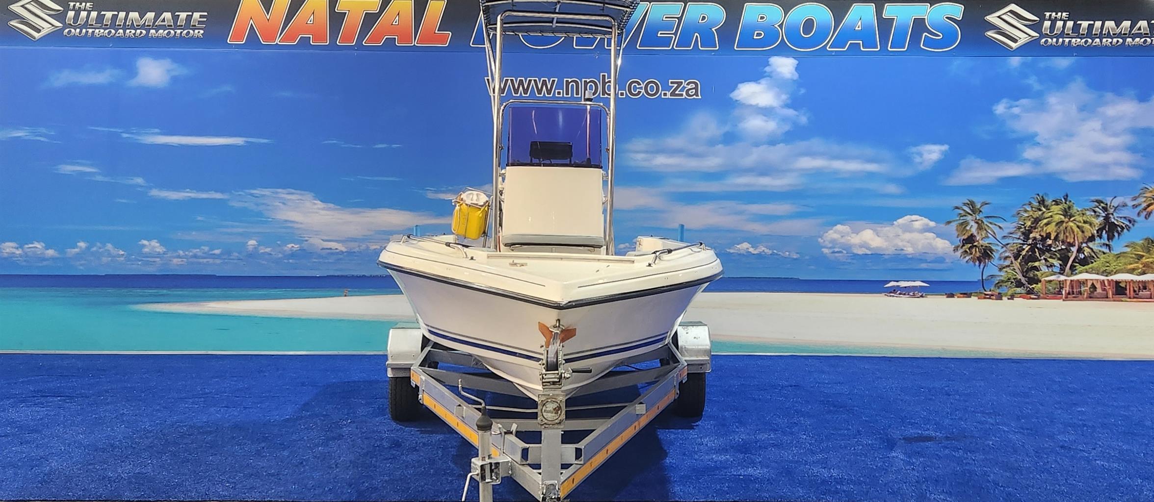 CONCEPT 16 FT ON TRAILER 2 X 50 HP YAMAHA TRIMS
