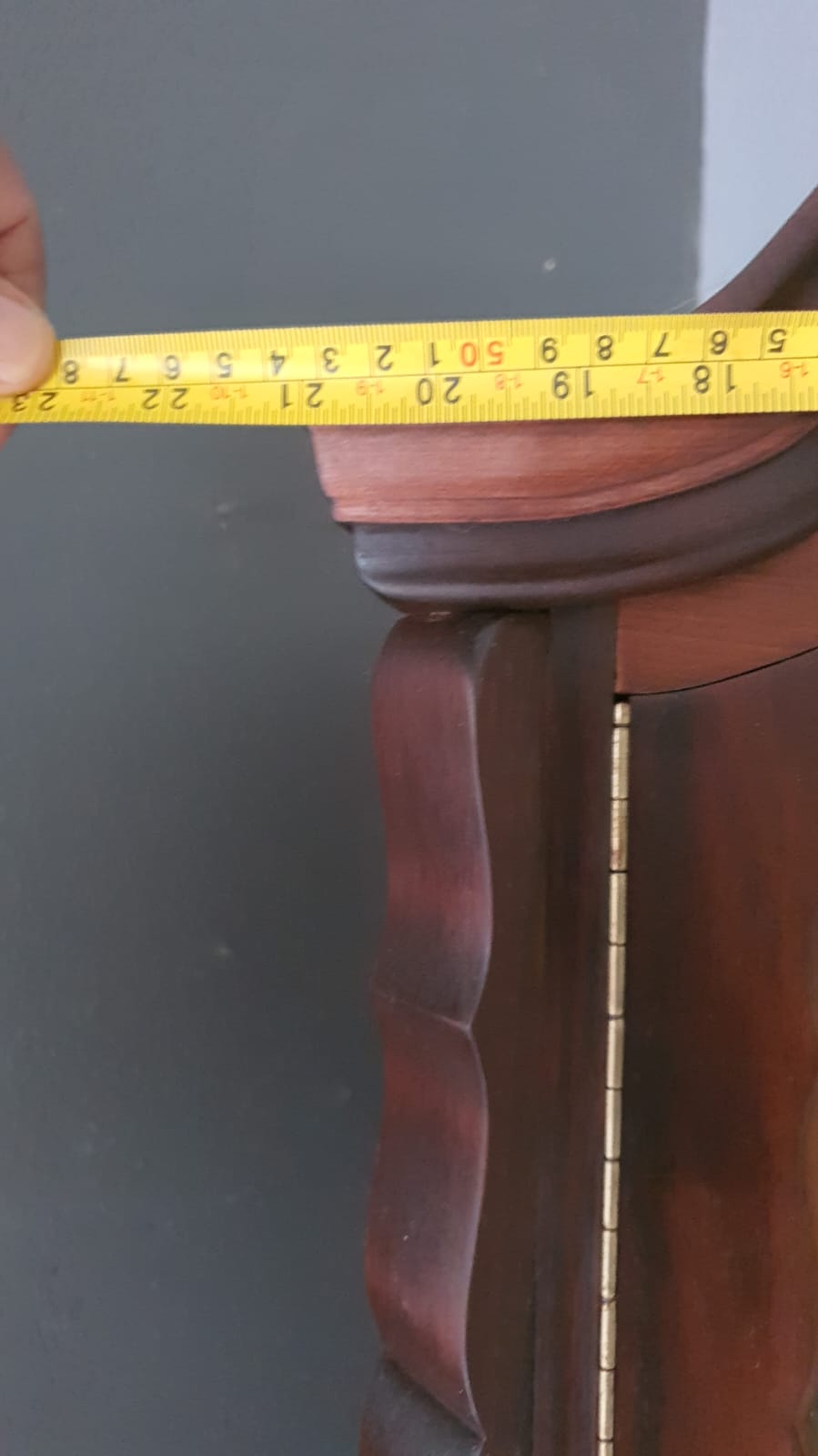 Antique German hand crafted grandfather clock.  Swarthout from Knysna Antique German hand crafted grandfather clock.  Swarthout from Knysna