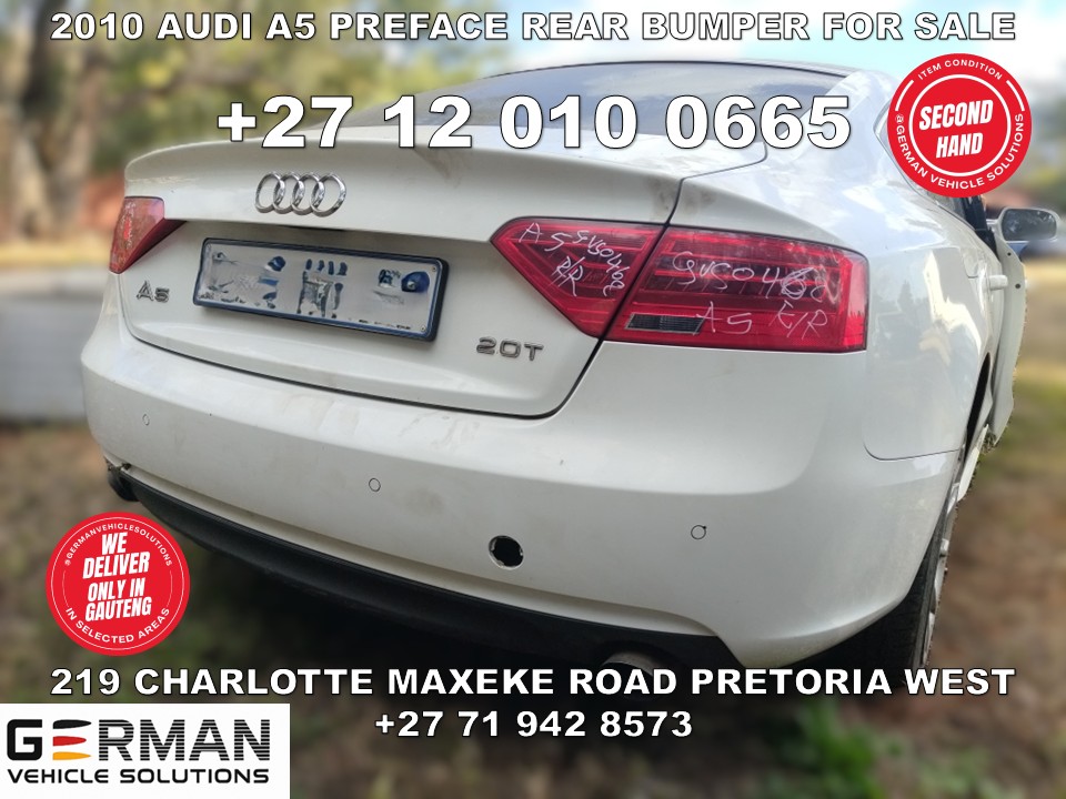 2010 audi a5 preface rear bumper with pdc for sale - Private Seller