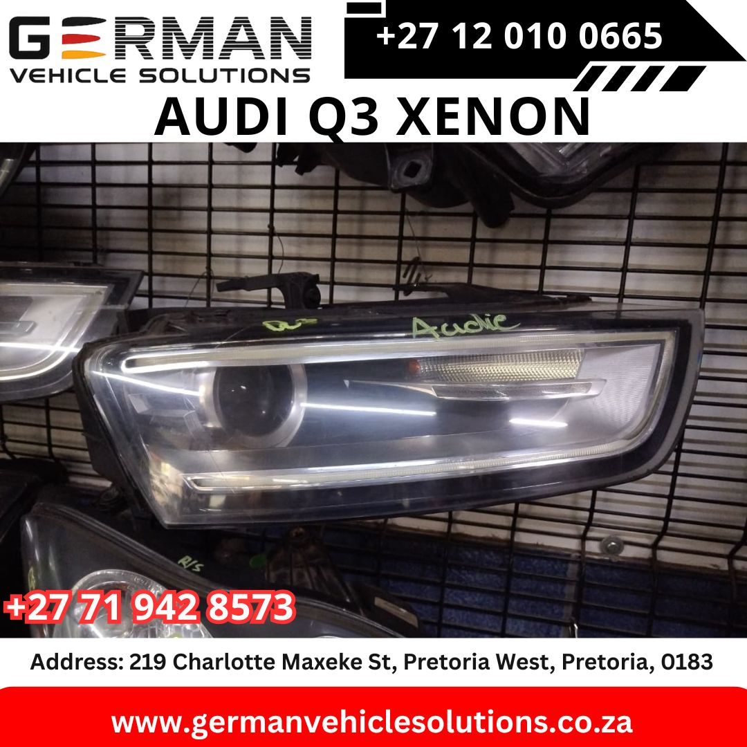 Audi Q3 Xenon Headlight for Sale OEM Audi Q3 Xenon headlight for sale. - Private Seller Audi Q3 Xenon Headlight for Sale OEM Audi Q3 Xenon headlight for sale. - Private Seller