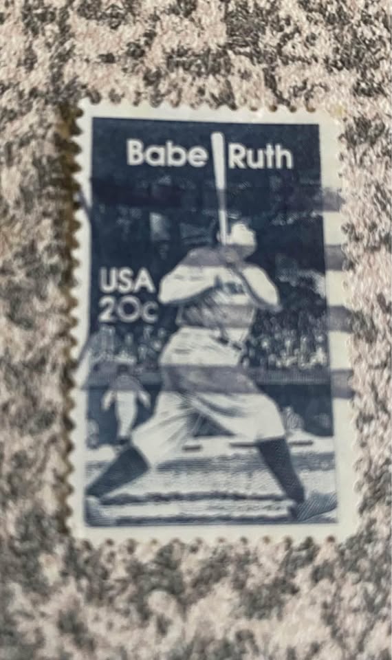 Babe Ruth USA 20 cent stamp