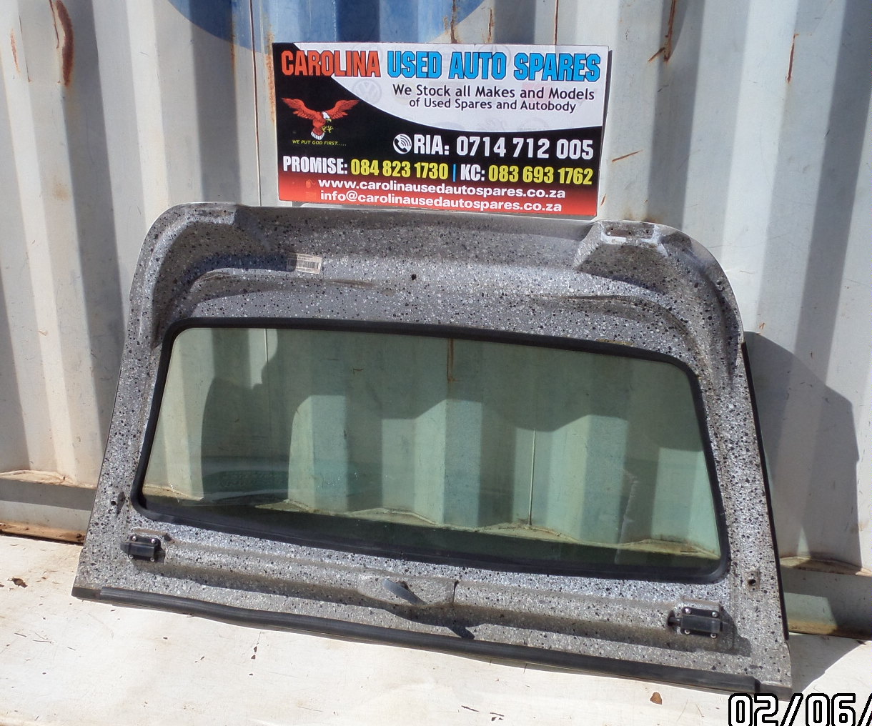 Ford Ranger T9 Nxt Gen Canopy door glass - Private Seller Ford Ranger T9 Nxt Gen Canopy door glass - Private Seller