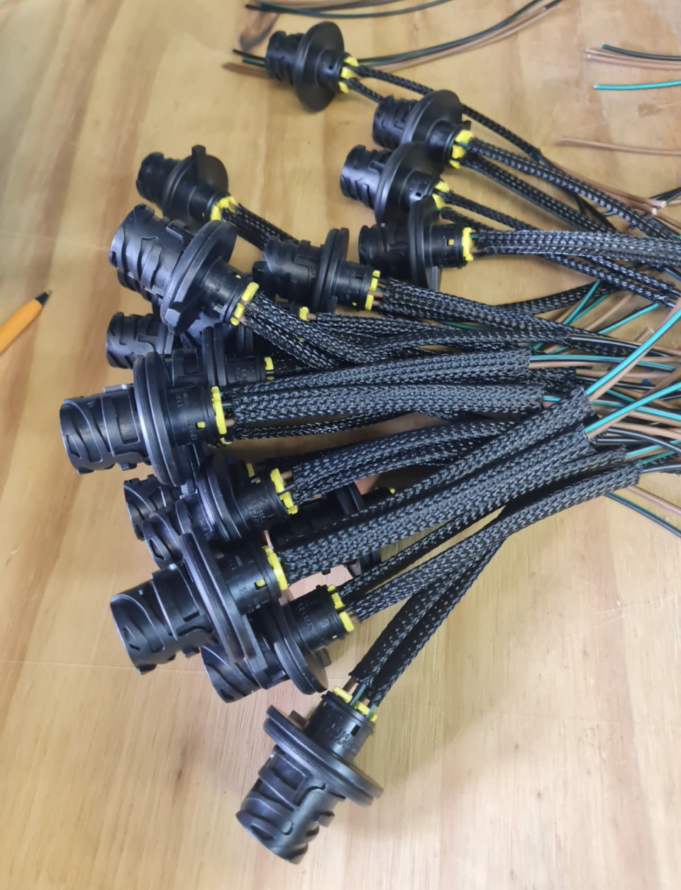 Man Edc Engine loom A63 and small injector loom for HB buses and TG ...
